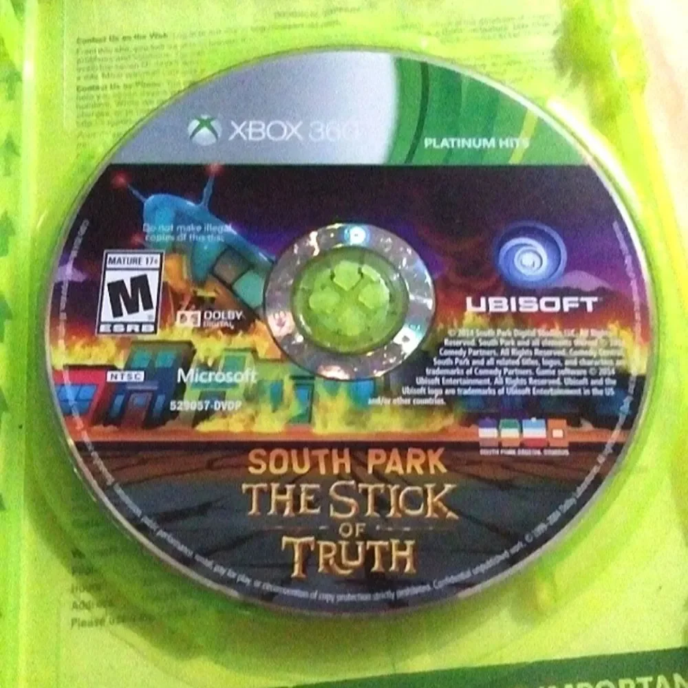 🩷South Park: The Stick of Truth Xbox 360 DISC ONLY